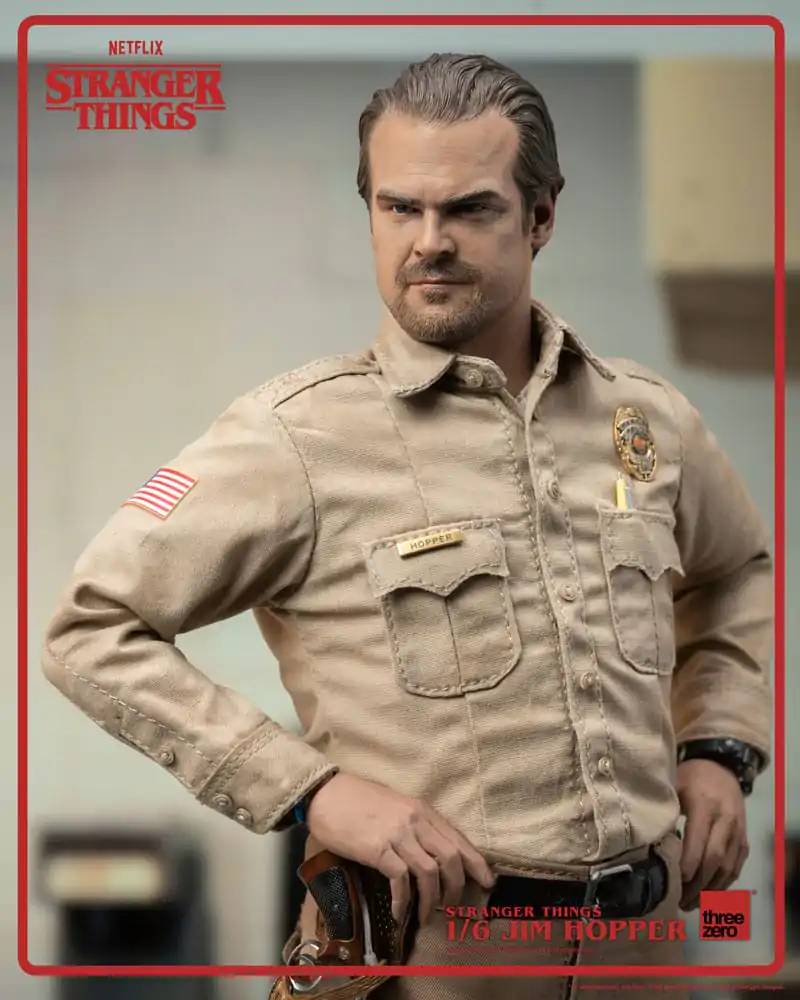 Stranger Things akcijska figura 1/6 Jim Hopper (Season 1) 32 cm fotografija izdelka