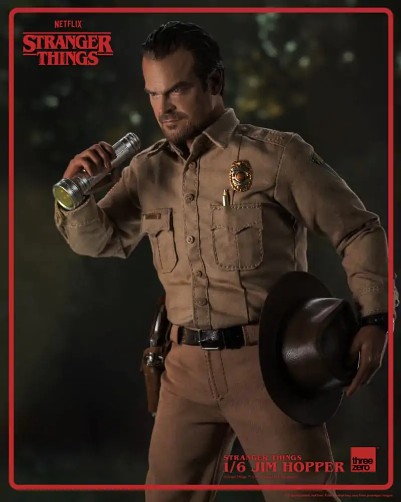 Stranger Things akcijska figura 1/6 Jim Hopper (Season 1) 32 cm fotografija izdelka