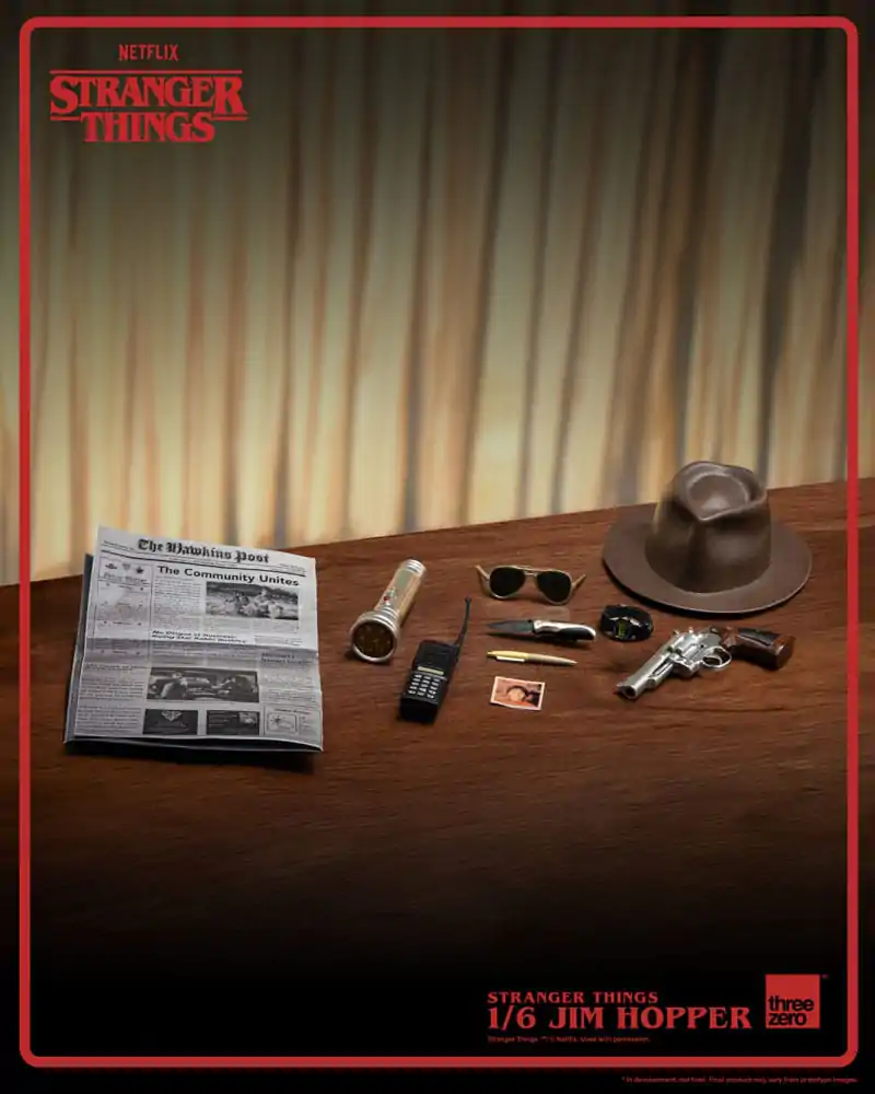 Stranger Things akcijska figura 1/6 Jim Hopper (Season 1) 32 cm fotografija izdelka