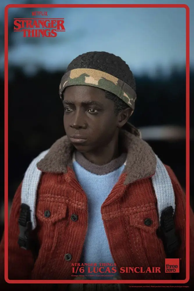 Stranger Things akcijska figura 1/6 Lucas Sinclair 23 cm fotografija izdelka