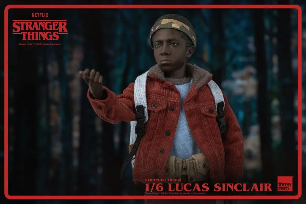 Stranger Things akcijska figura 1/6 Lucas Sinclair 23 cm fotografija izdelka