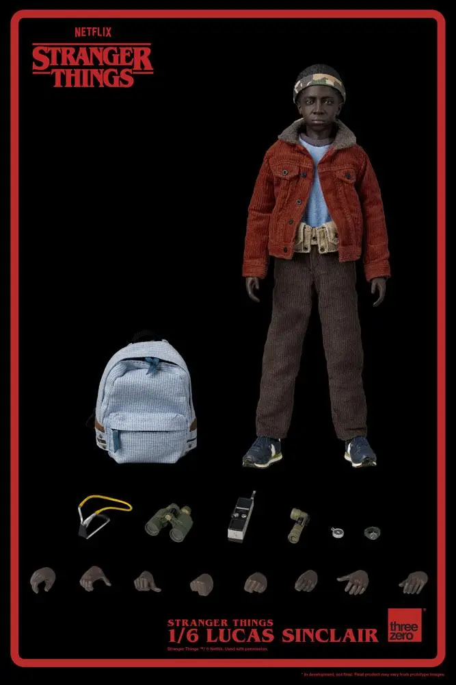 Stranger Things akcijska figura 1/6 Lucas Sinclair 23 cm fotografija izdelka