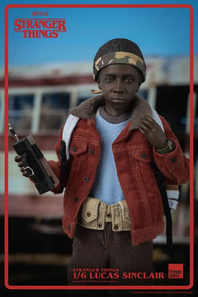 Stranger Things akcijska figura 1/6 Lucas Sinclair 23 cm fotografija izdelka