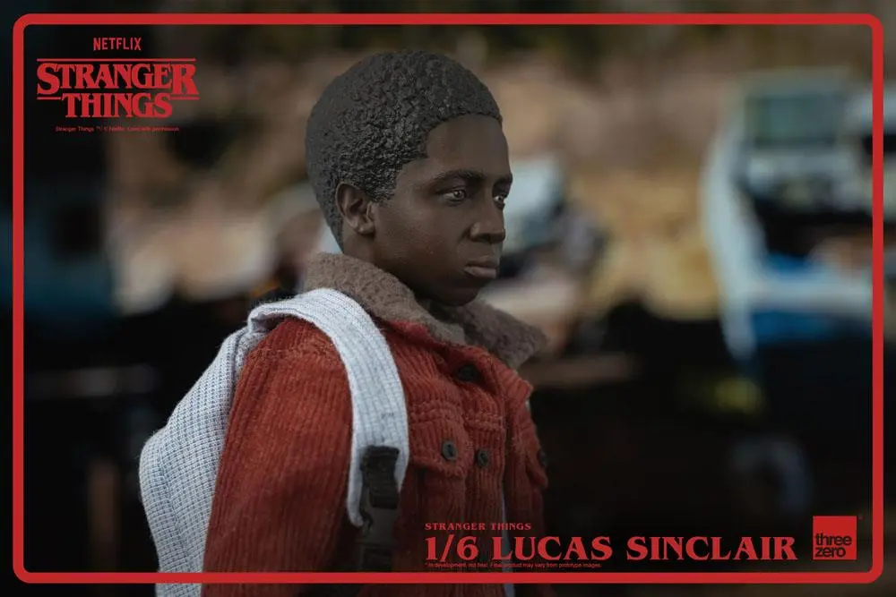 Stranger Things akcijska figura 1/6 Lucas Sinclair 23 cm fotografija izdelka