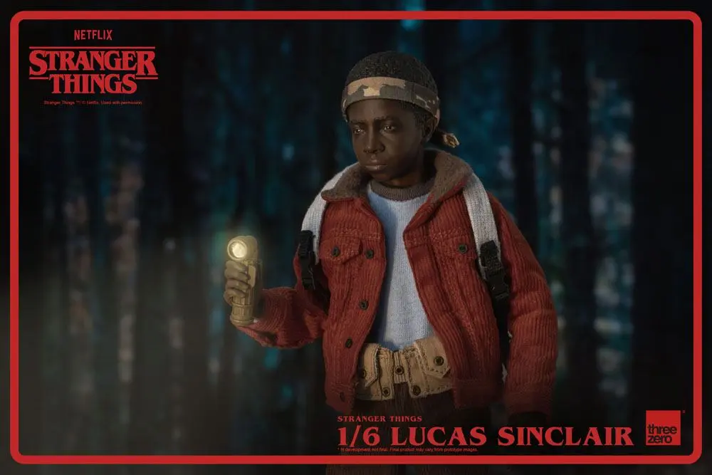 Stranger Things akcijska figura 1/6 Lucas Sinclair 23 cm fotografija izdelka
