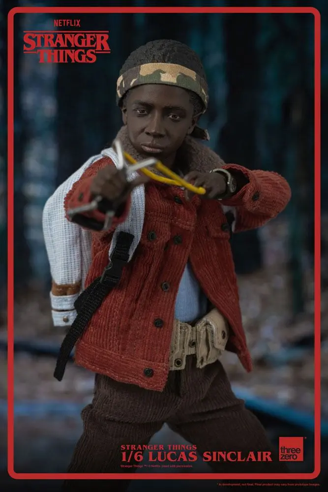 Stranger Things akcijska figura 1/6 Lucas Sinclair 23 cm fotografija izdelka