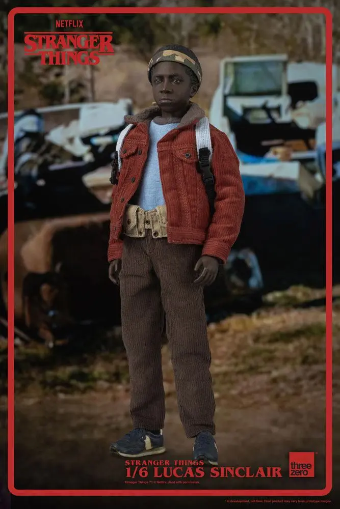 Stranger Things akcijska figura 1/6 Lucas Sinclair 23 cm fotografija izdelka