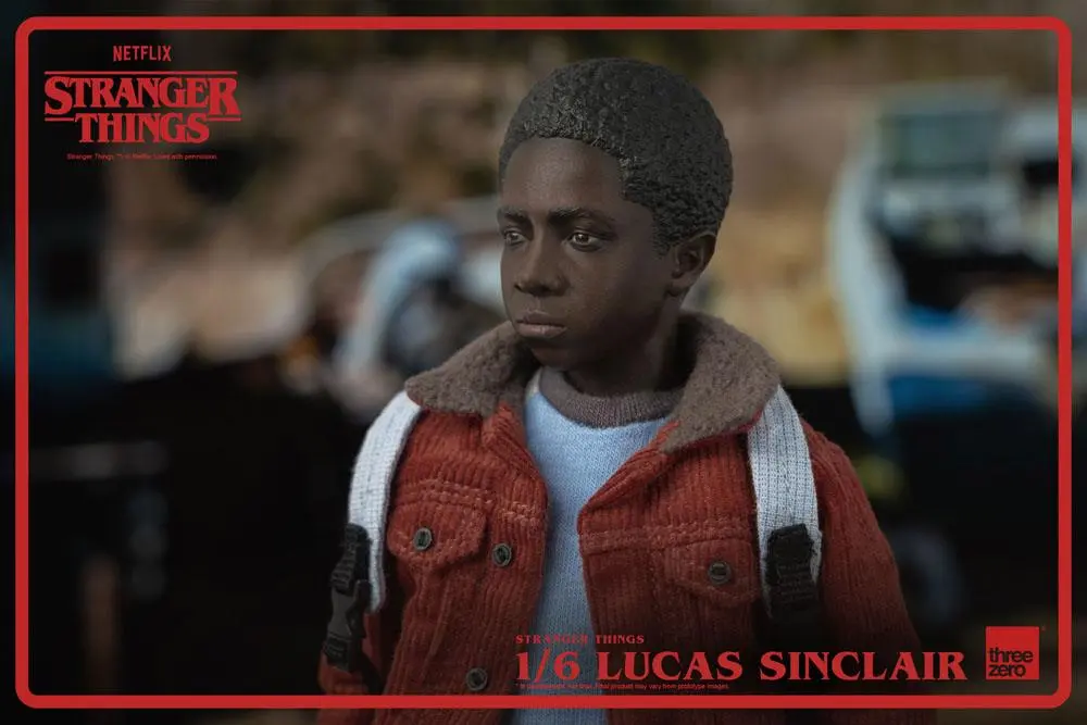 Stranger Things akcijska figura 1/6 Lucas Sinclair 23 cm fotografija izdelka