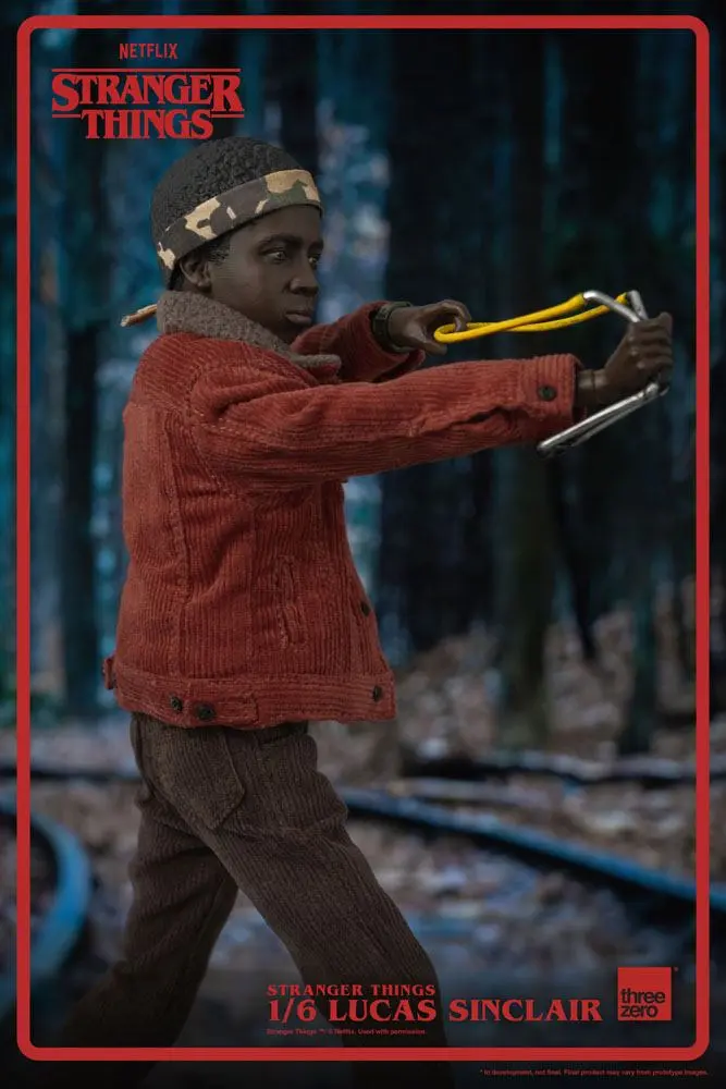 Stranger Things akcijska figura 1/6 Lucas Sinclair 23 cm fotografija izdelka