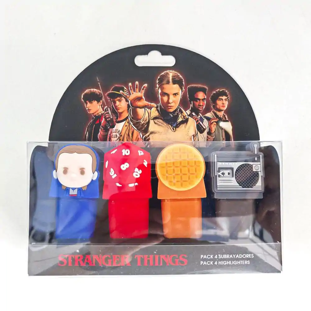 Stranger Things komplet 4 označevalnikov fotografija izdelka