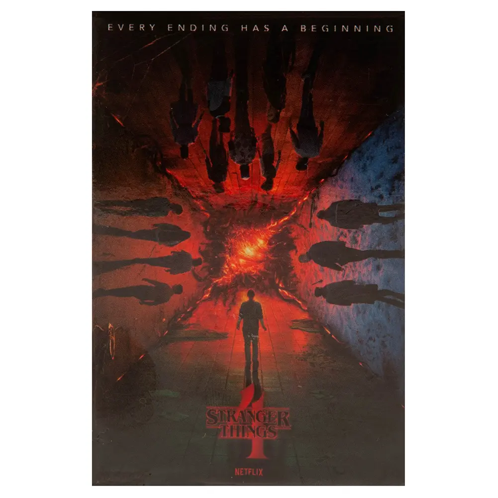 Stranger Things 4 Magnet za hladilnik Every Ending Has A Beginning fotografija izdelka