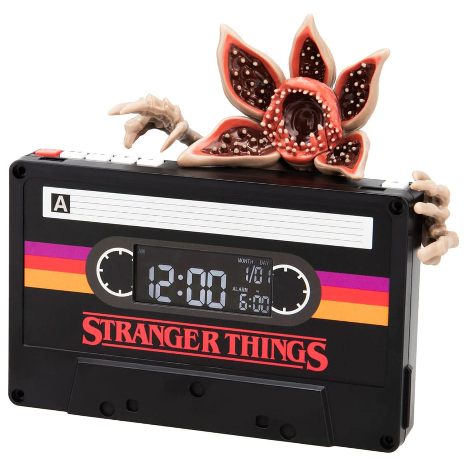 Stranger Things 5 Budilka Demogorgon Kaseta 15 cm fotografija izdelka