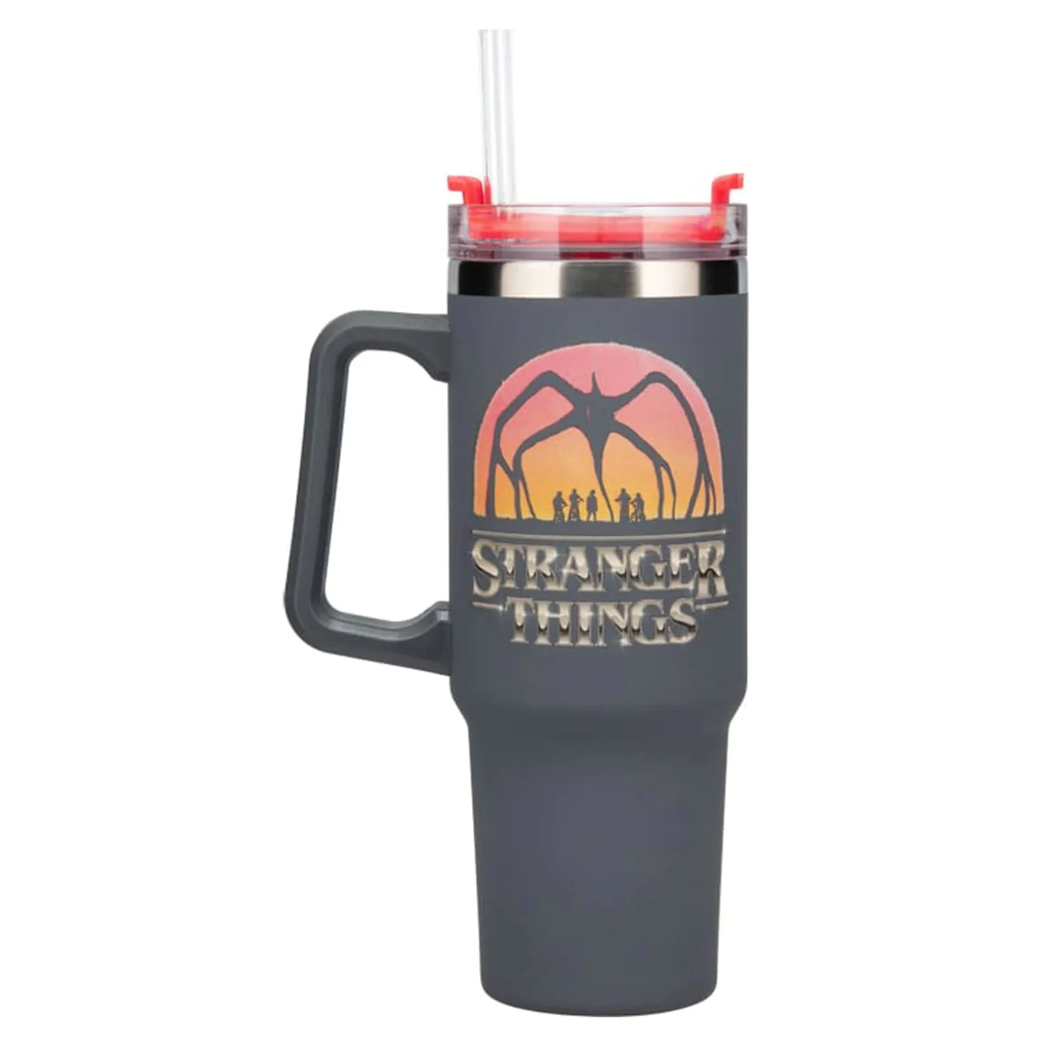Stranger Things 5 Kozarec za pitje s slamico 900 ml fotografija izdelka