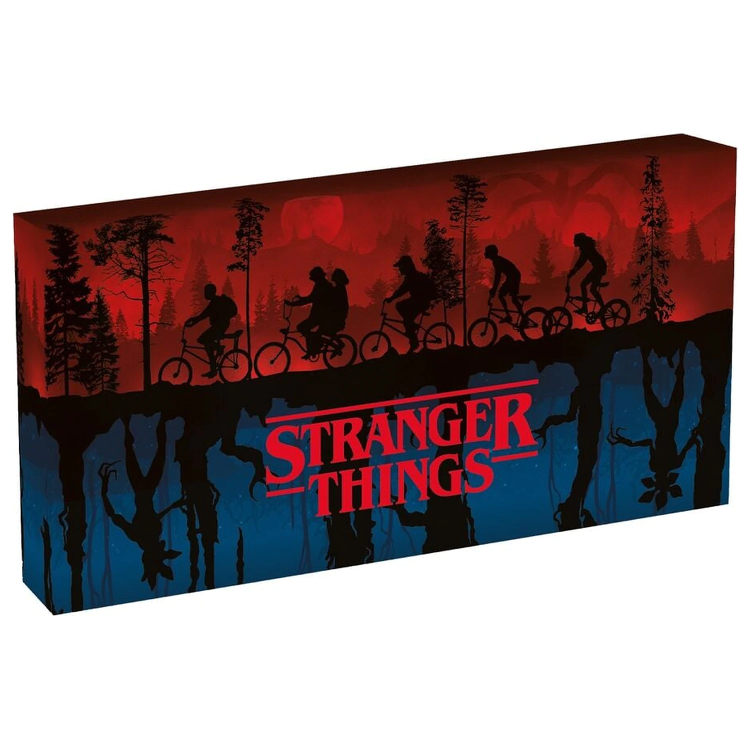 Stranger Things 5 svetleče platno fotografija izdelka