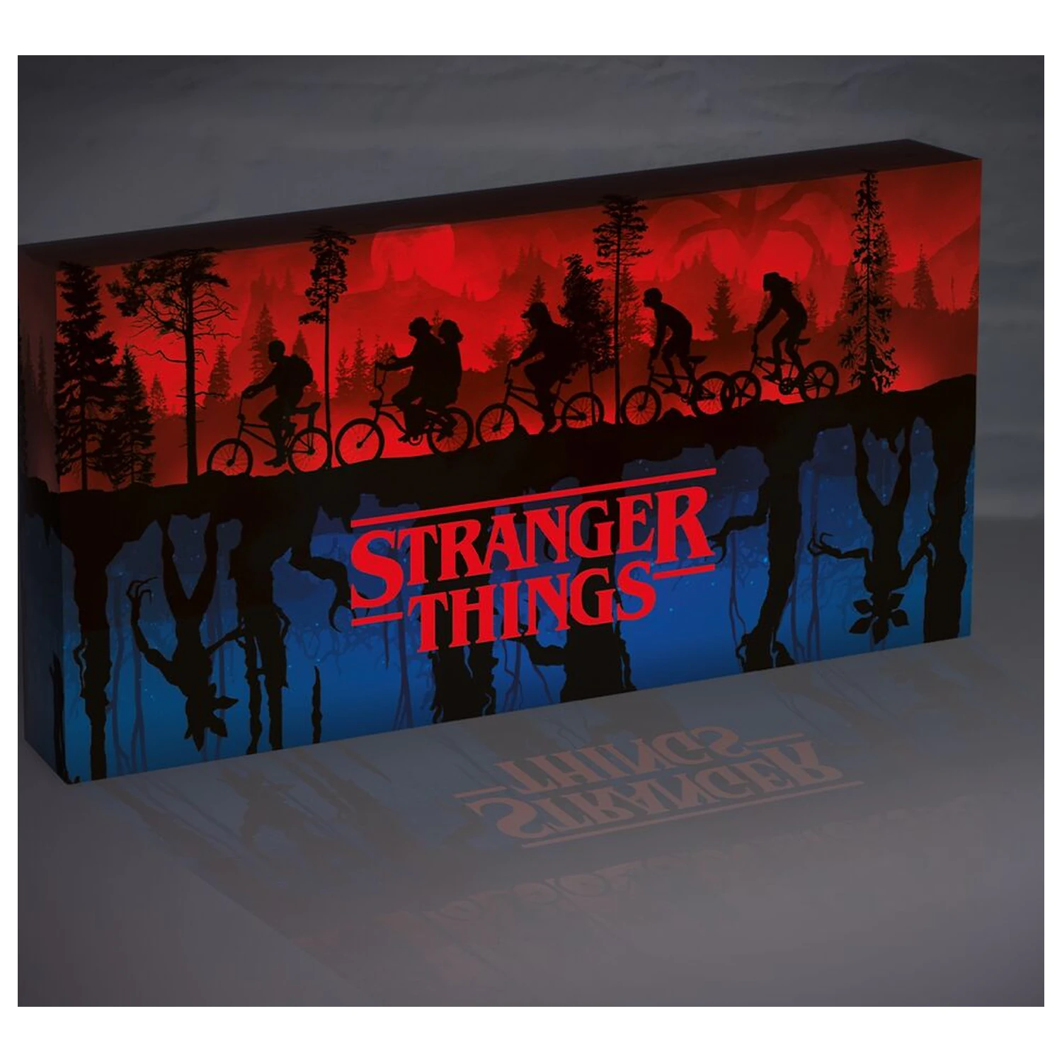 Stranger Things 5 svetleče platno fotografija izdelka