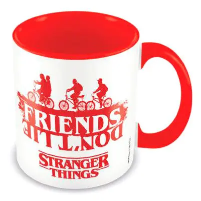 Stranger Things Friends Dont Lie skodelica fotografija izdelka