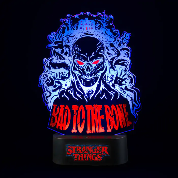 Stranger Things Bad To the Bone LED svetilka fotografija izdelka