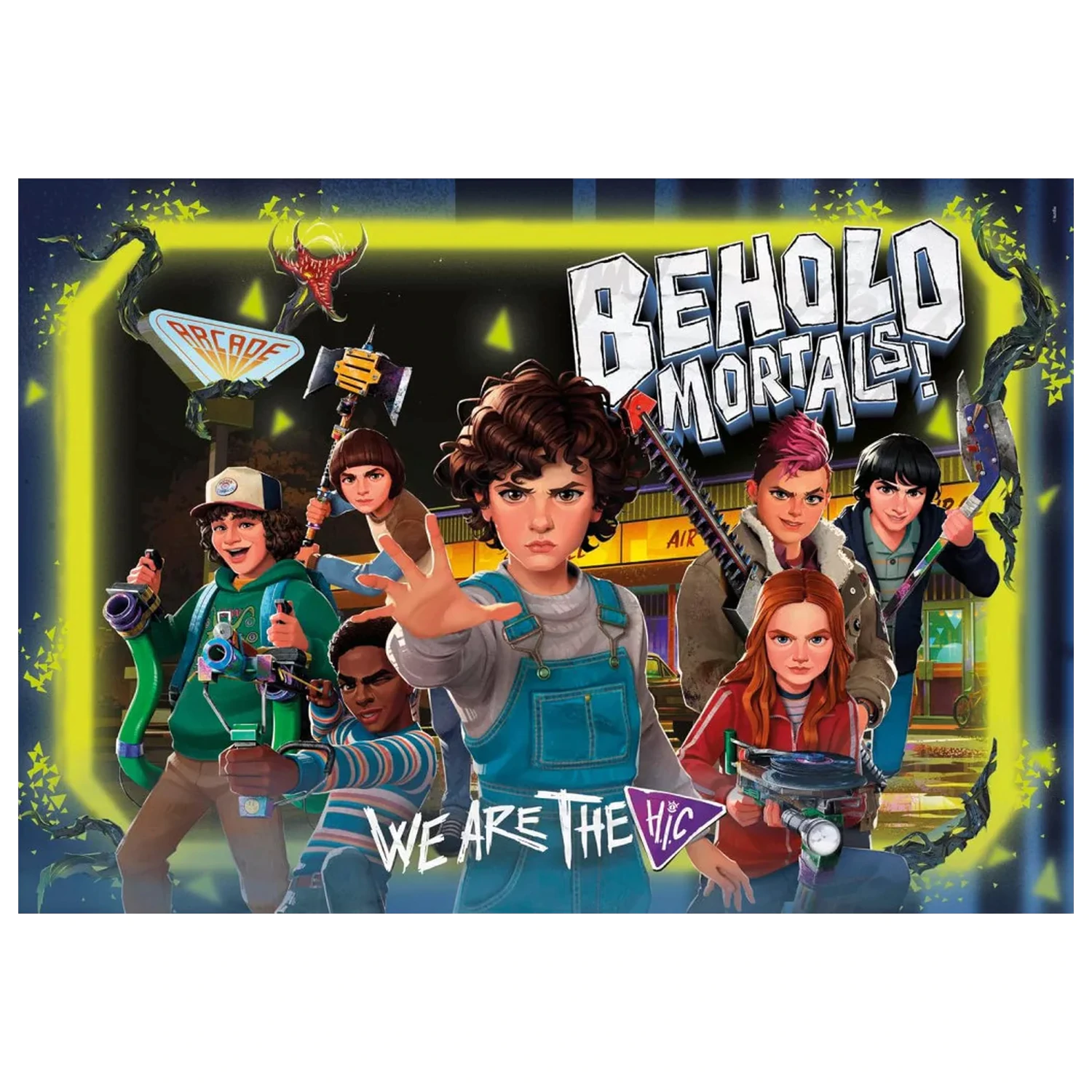 Stranger Things Behold Mortals 180-delna sestavljanka fotografija izdelka