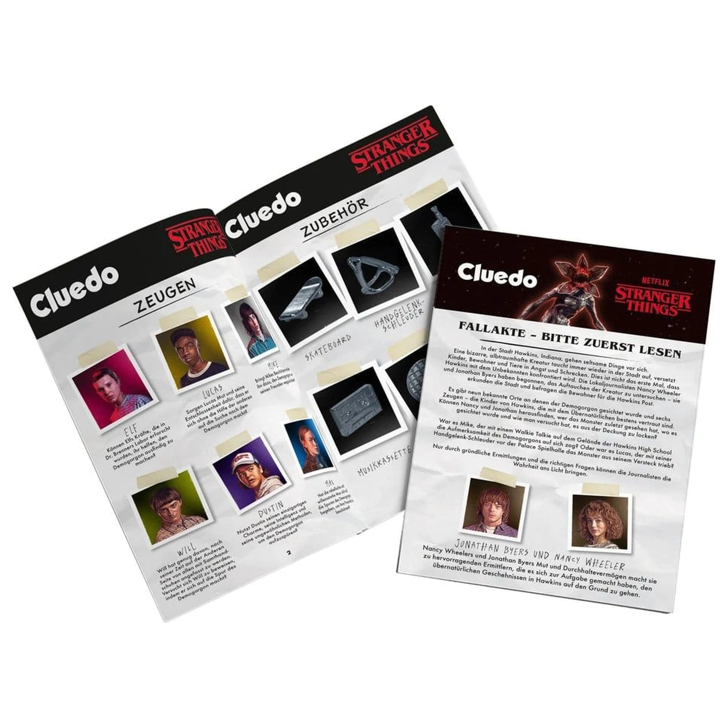 Stranger Things Board Game Clue *German Version* - družabna igra Clue nemška različica fotografija izdelka