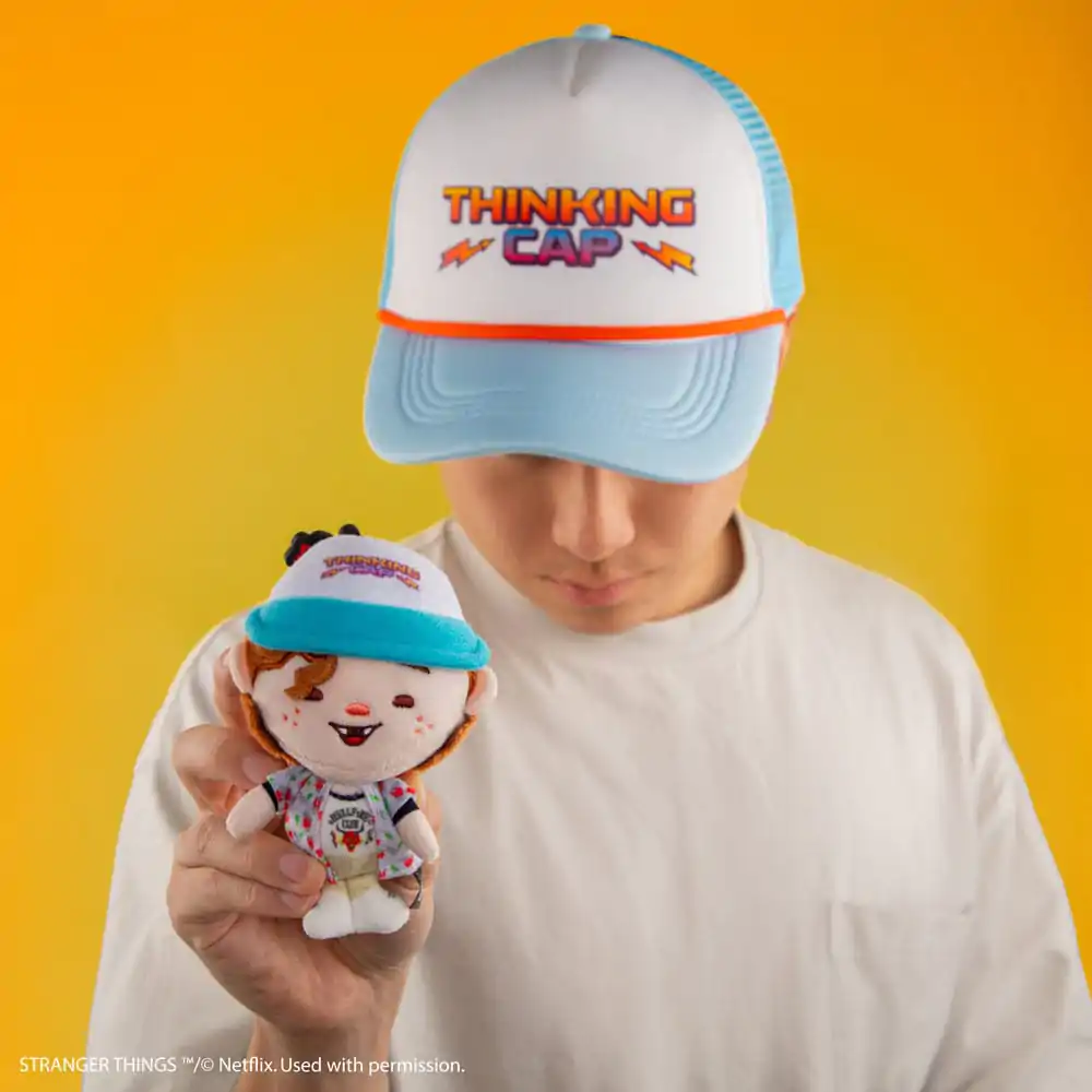 Stranger Things plišast obesek za ključe Dustin Henderson 12 cm fotografija izdelka