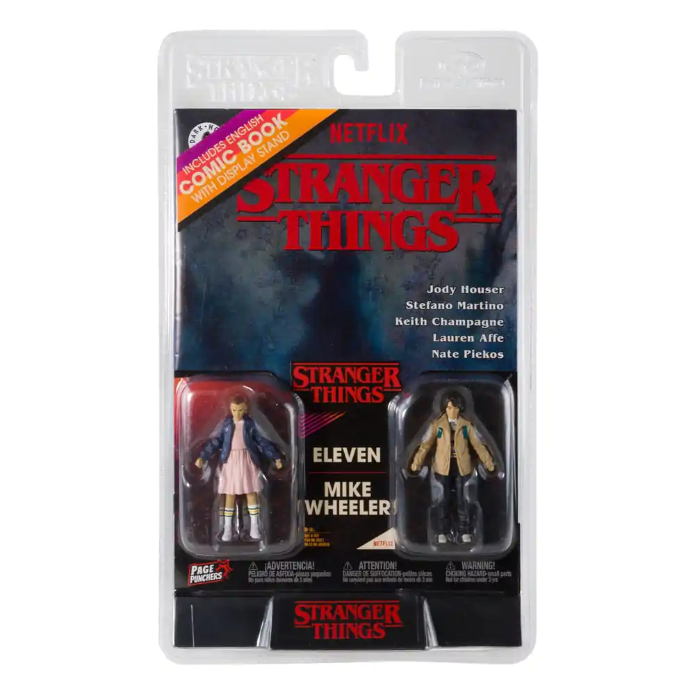 Stranger Things Akcijske figure Eleven in Mike Wheeler 8 cm fotografija izdelka