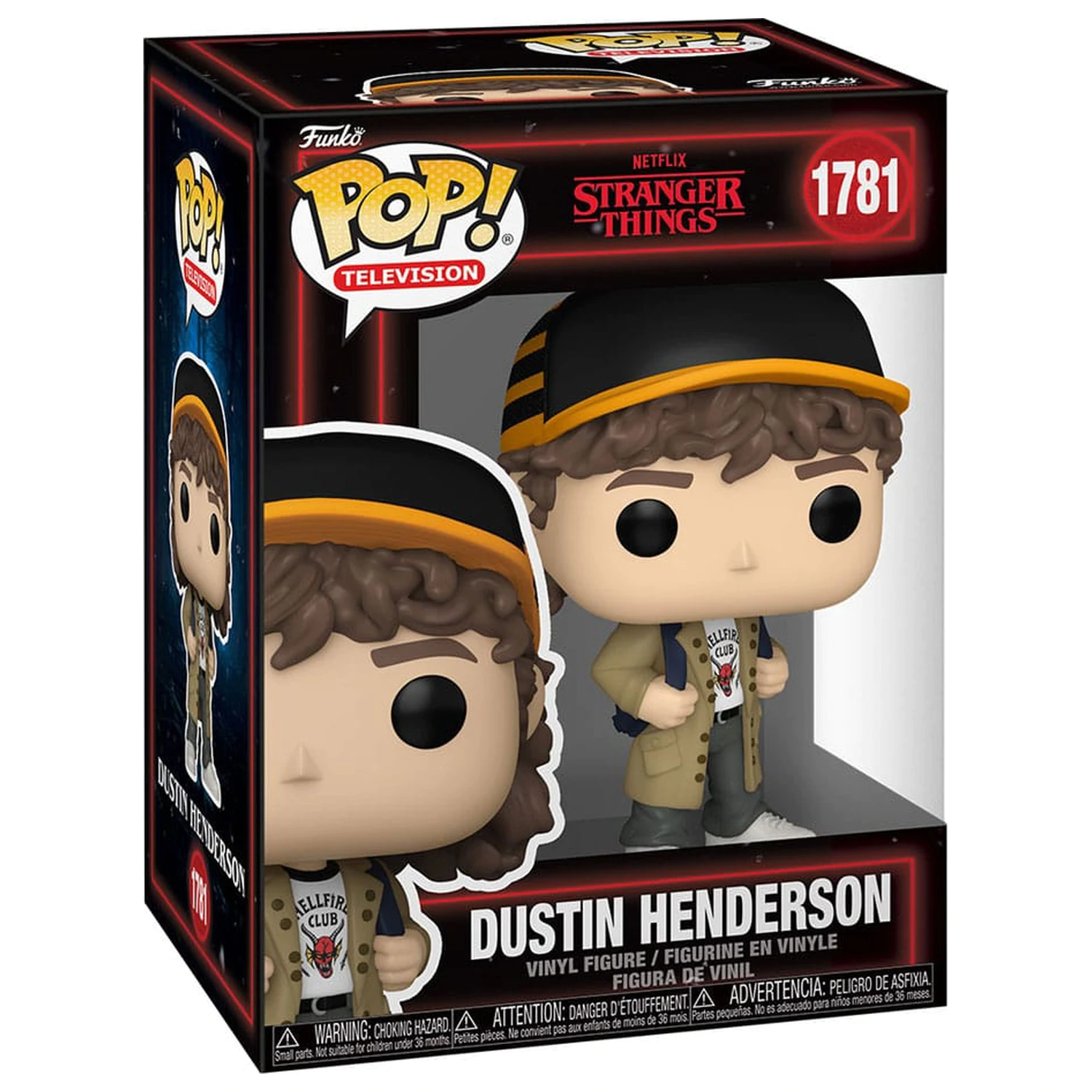 Stranger Things Funko POP! Television Vinilna Figurica Dustin Henderson 9 cm [POŠKODOVANA EMBALAŽA] fotografija izdelka