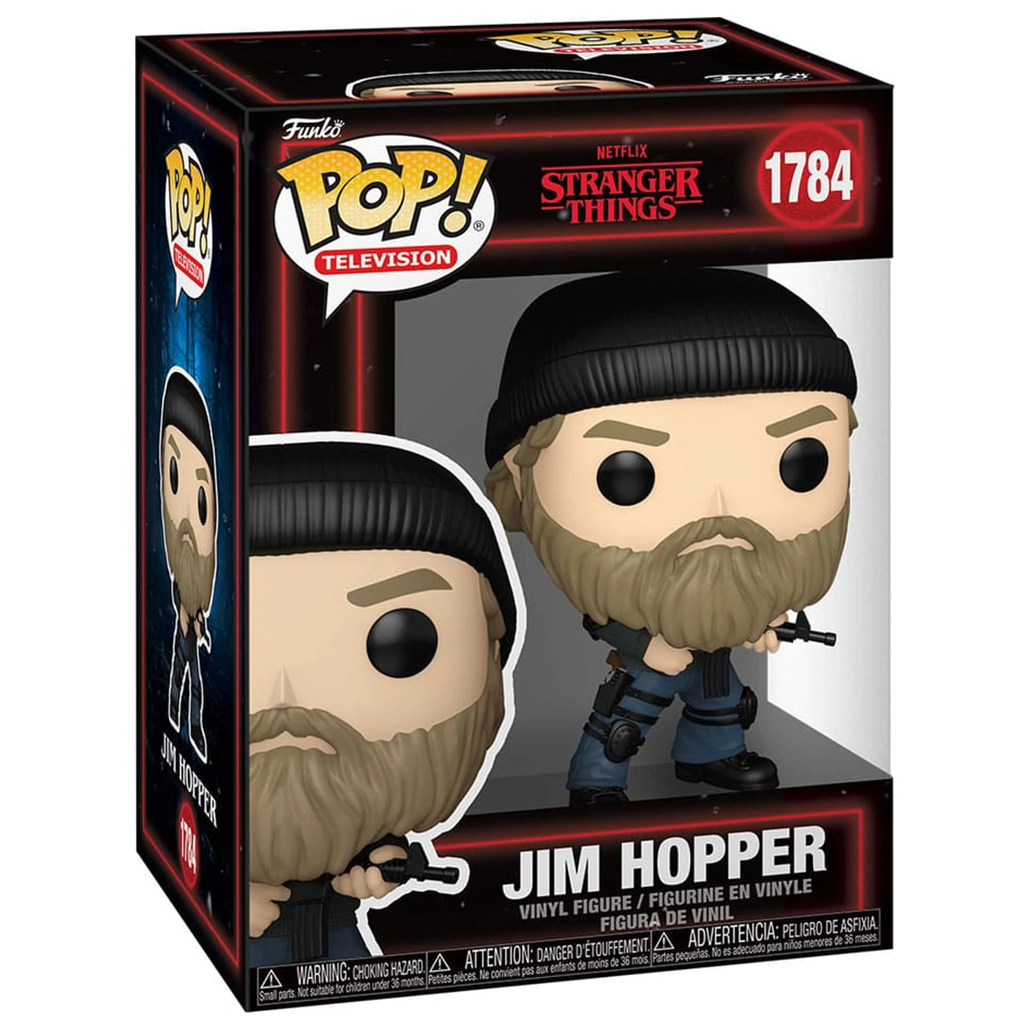 Stranger Things Funko POP! Television Vinilne figure Jim Hopper 9 cm fotografija izdelka