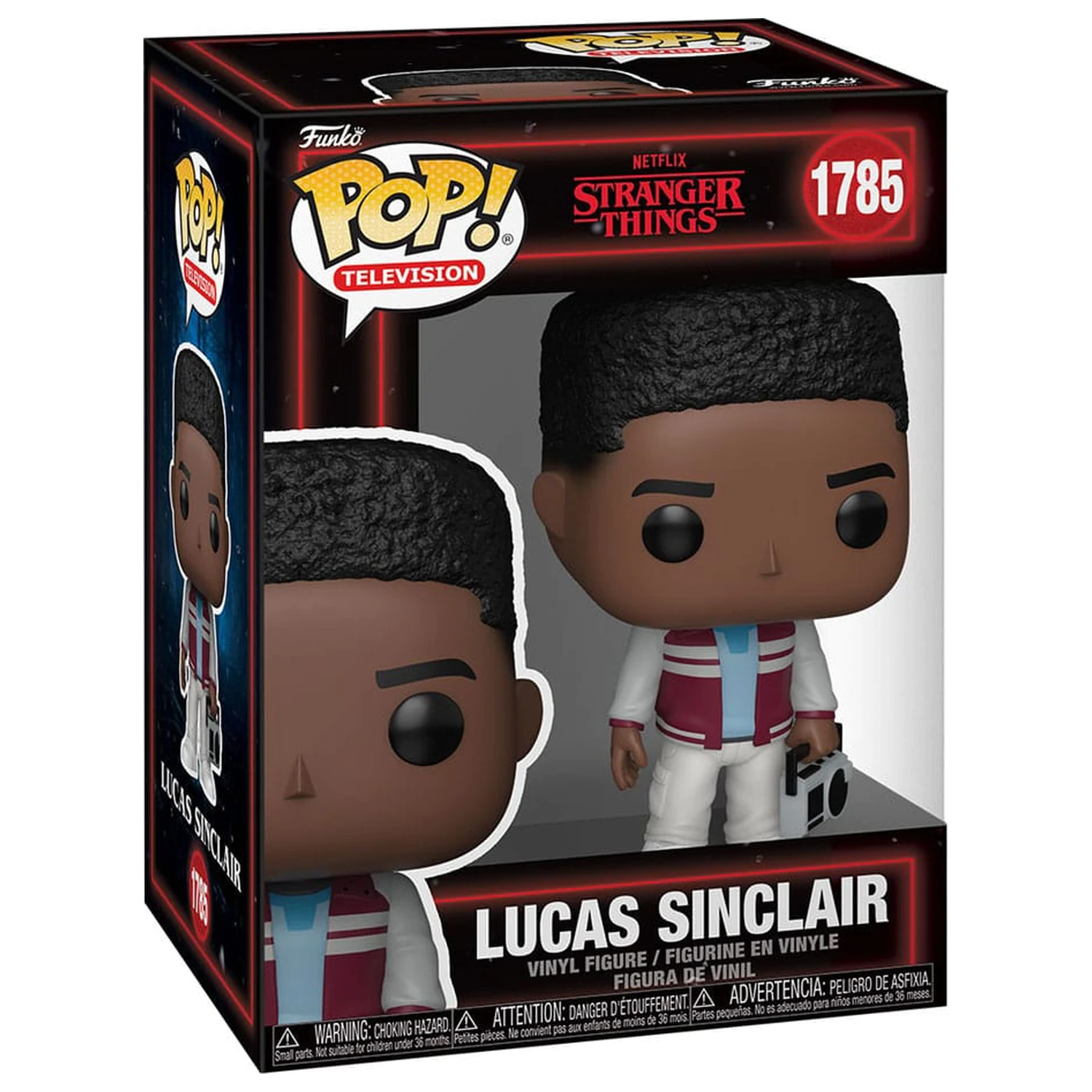 Stranger Things Funko POP! Television Vinilne figure Lucas Sinclair z radiom 9 cm fotografija izdelka