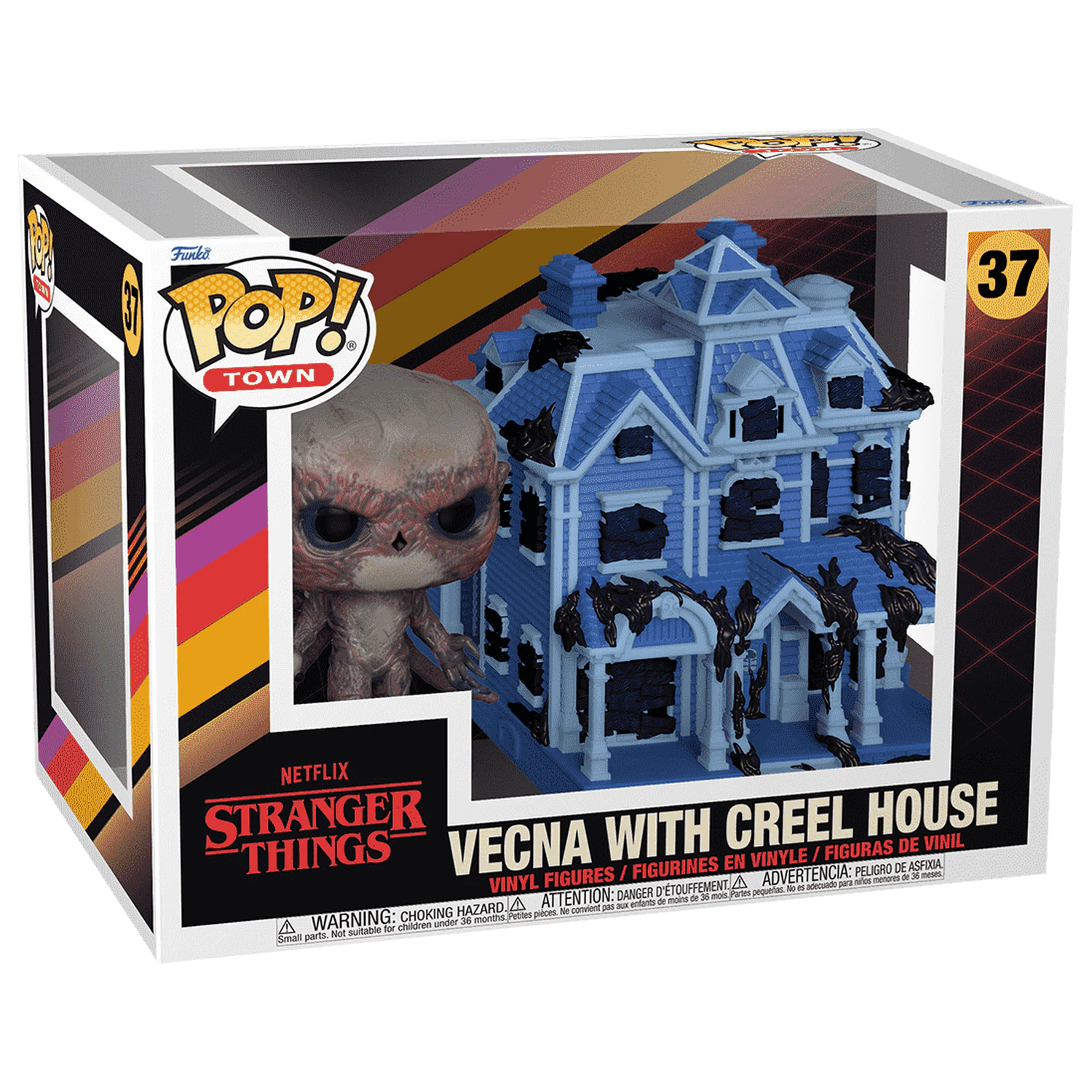 Stranger Things POP! Town Vinil Figura Vecna s Creel House 9 cm fotografija izdelka