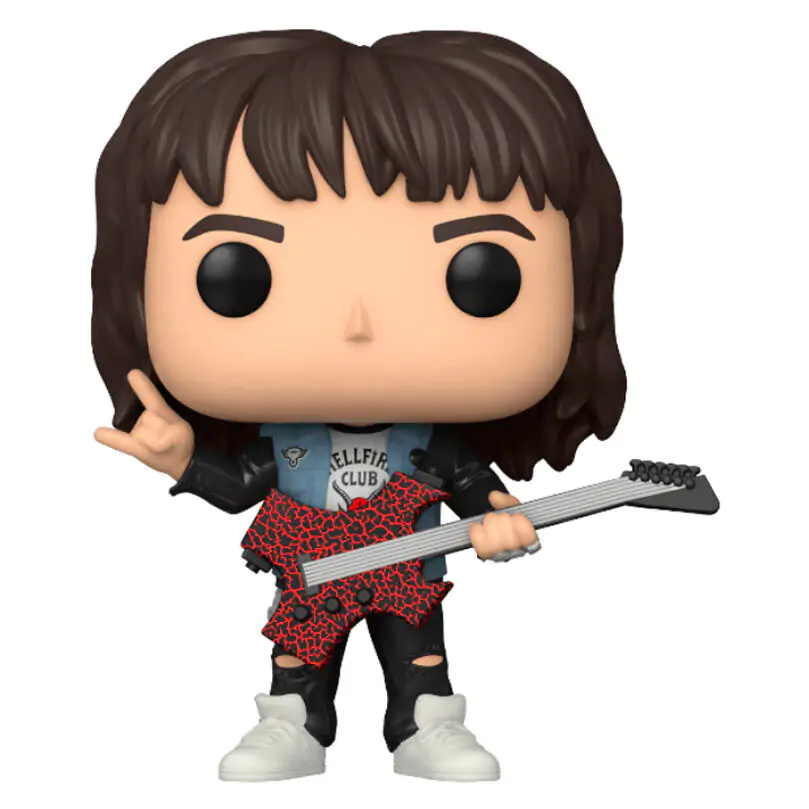 Stranger Things POP! TV Vinil Figura Eddie s kitaro Special Edition 9 cm fotografija izdelka