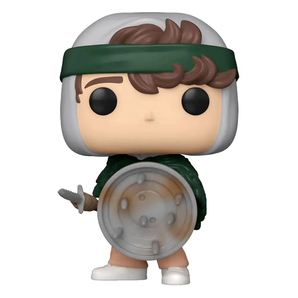 Stranger Things POP! TV Vinilna Figura Lovec Dustin s Ščitom 9 cm fotografija izdelka