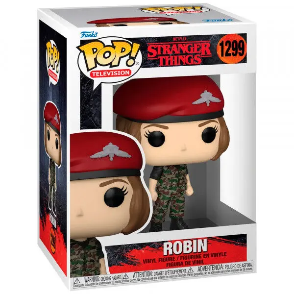 Stranger Things POP! TV Vinilna Figura Lovec Robin 9 cm fotografija izdelka