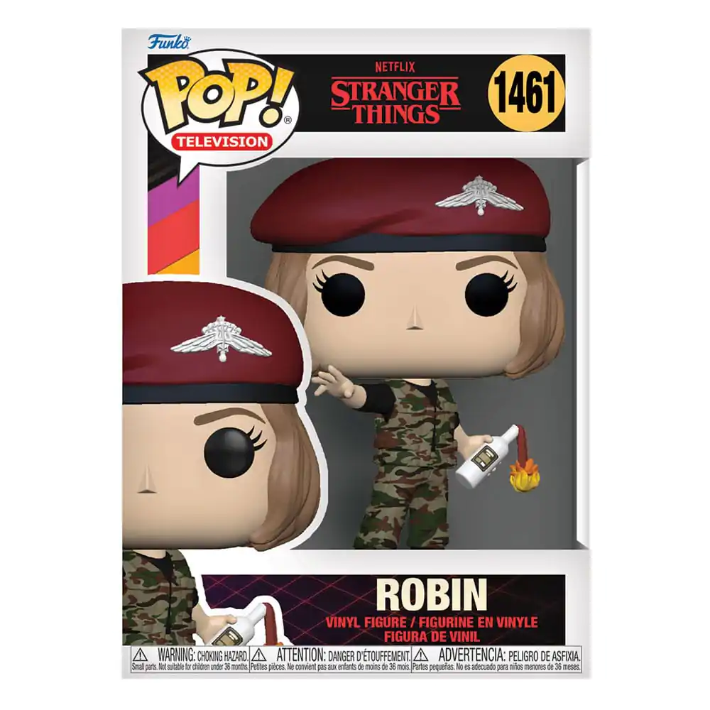 Stranger Things POP! TV Vinil Figura Lovec Robin s Koktajlom 9 cm fotografija izdelka