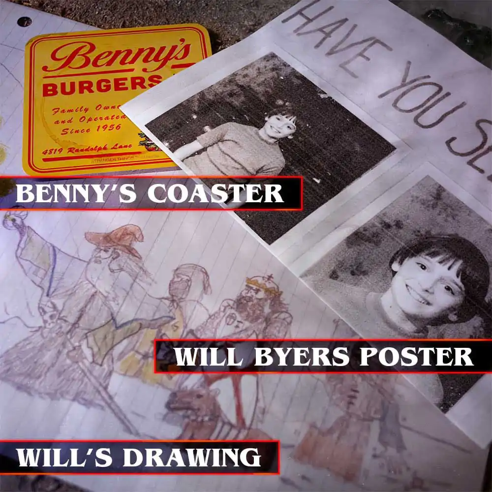 Stranger Things Hawkins Memories Komplet Vecna´s Course Limited Edition fotografija izdelka
