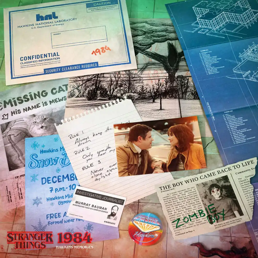 Stranger Things Hawkins Memories Komplet Vecna´s Course Limited Edition fotografija izdelka