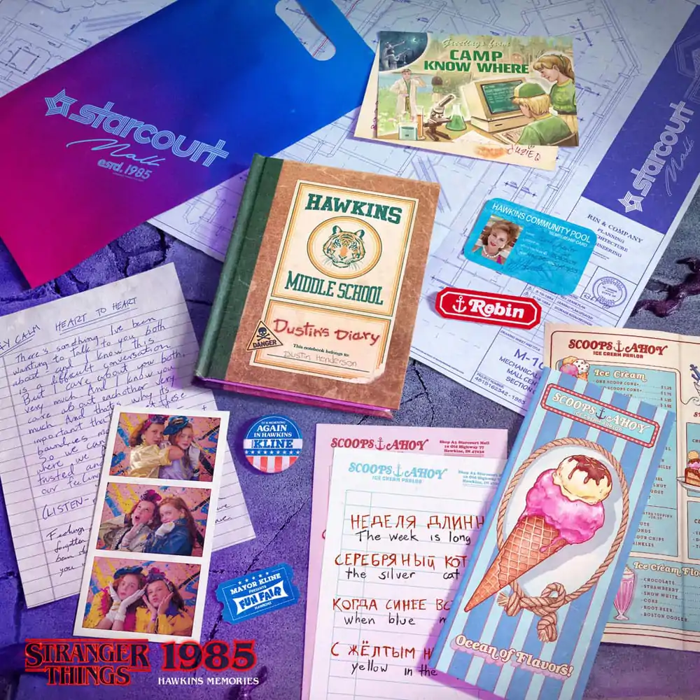 Stranger Things Hawkins Memories Komplet Vecna´s Course Limited Edition fotografija izdelka