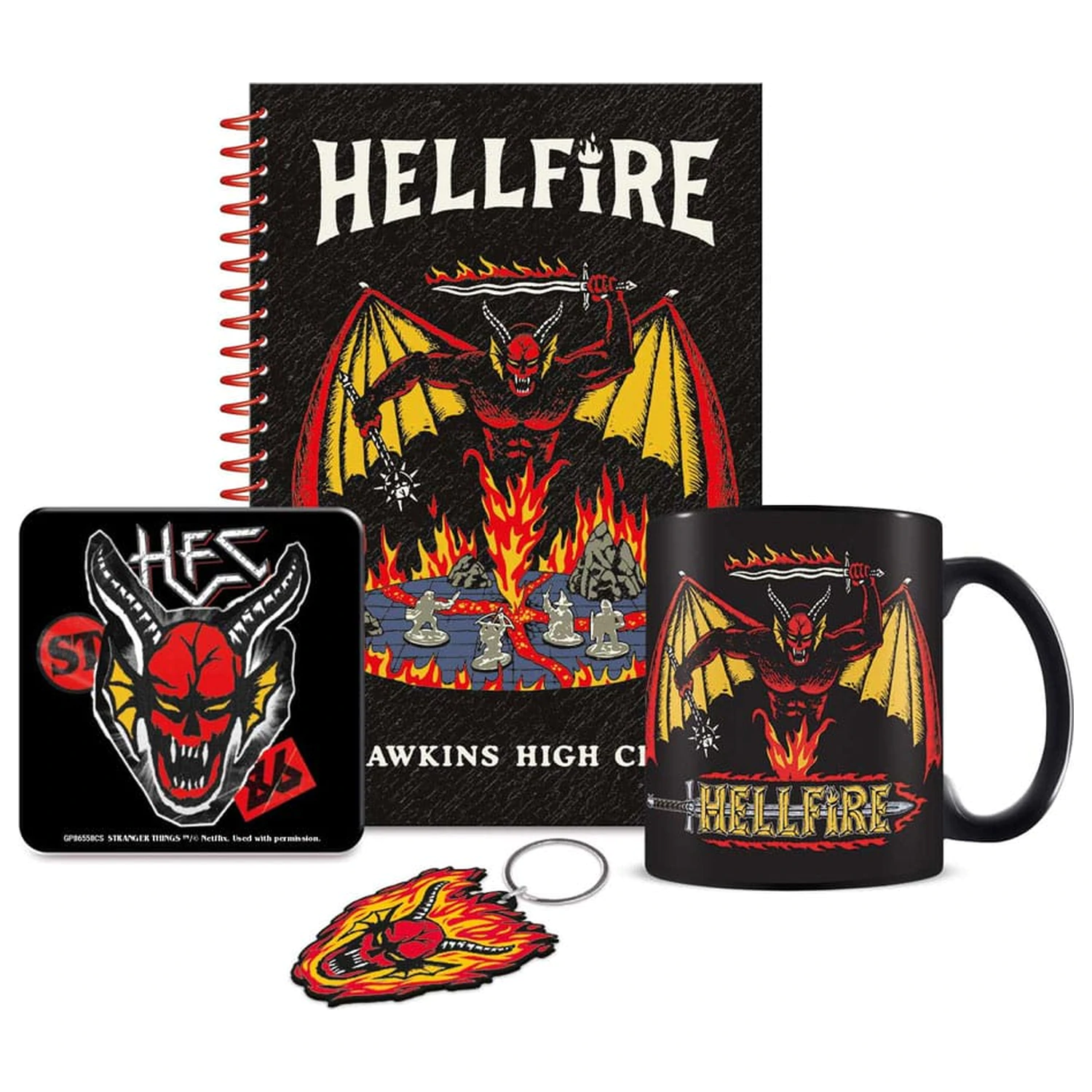 Stranger Things Darilni set Hellfire Club fotografija izdelka