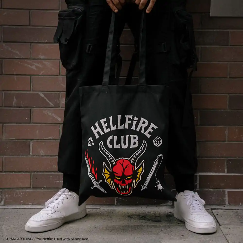 Stranger Things Tote Torba Hellfire Club fotografija izdelka