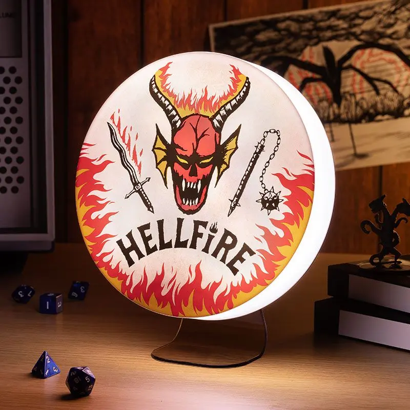 Stranger Things svetilka Hellfire Club Logo 20 cm fotografija izdelka