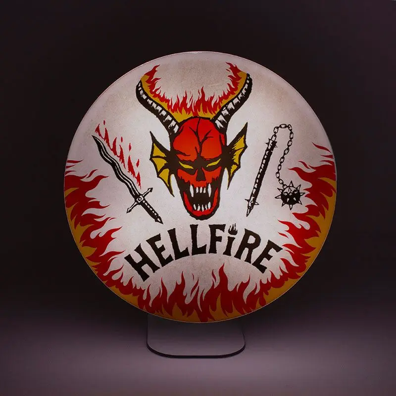 Stranger Things svetilka Hellfire Club Logo 20 cm fotografija izdelka