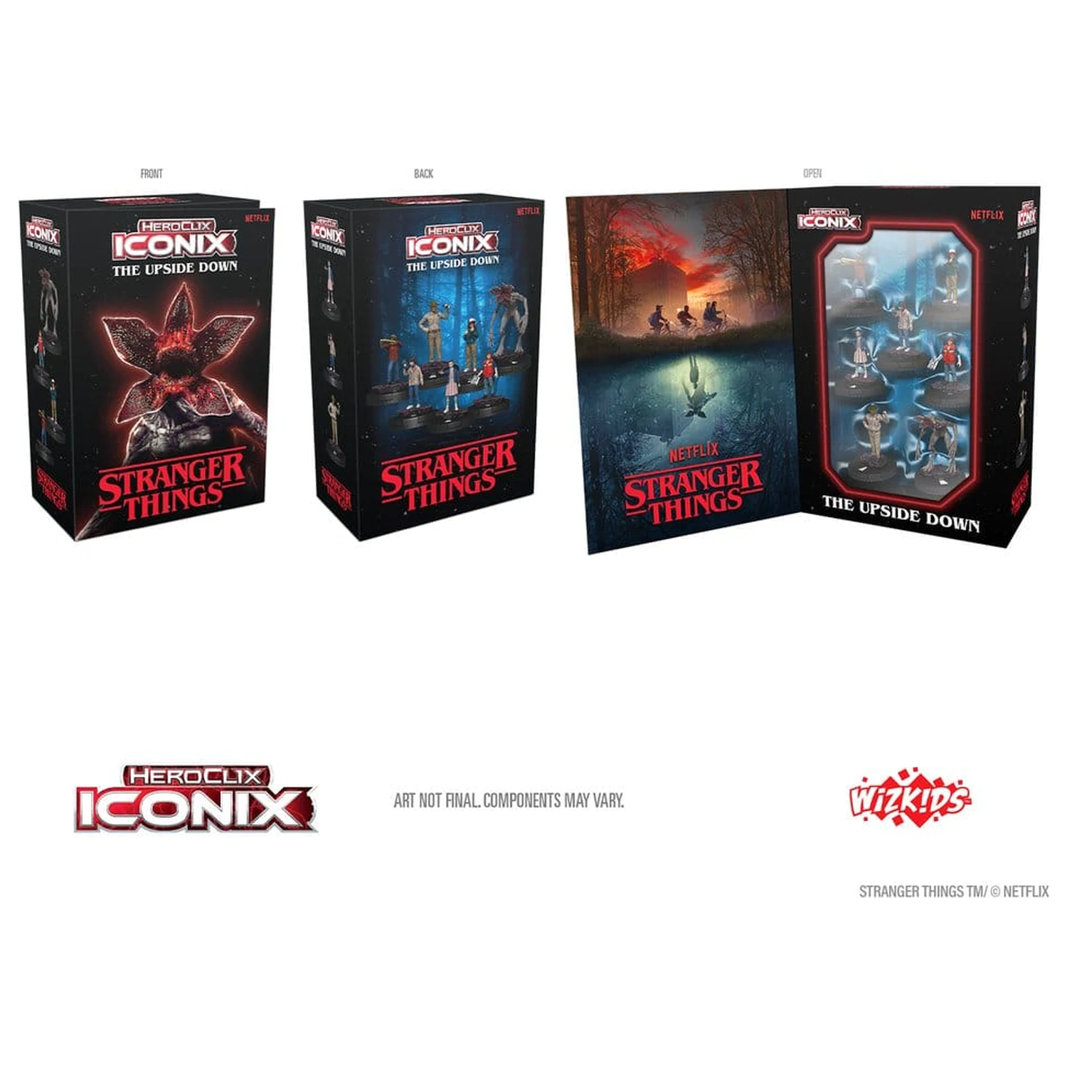 Stranger Things HeroClix Iconix: The Upside Down fotografija izdelka