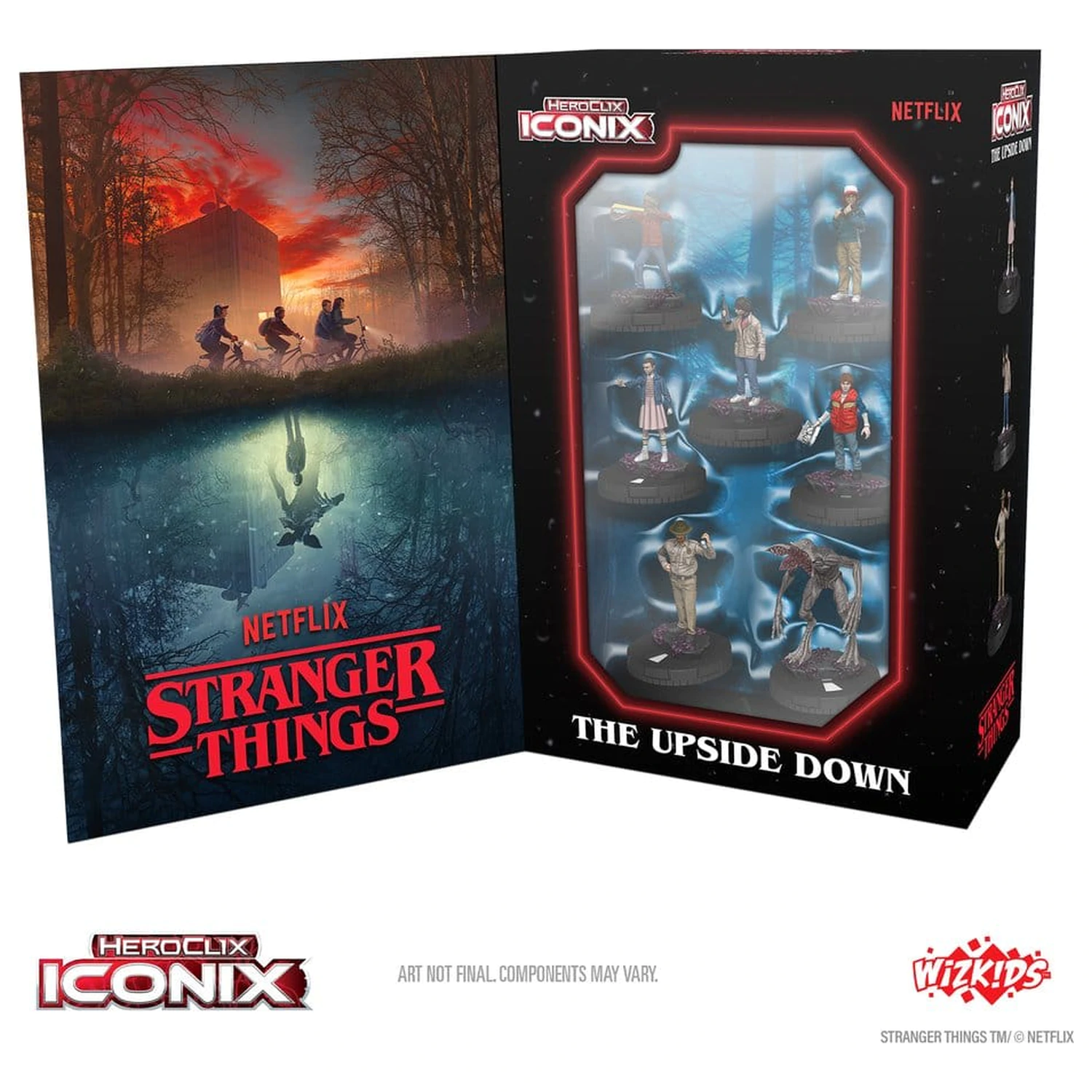 Stranger Things HeroClix Iconix: The Upside Down fotografija izdelka