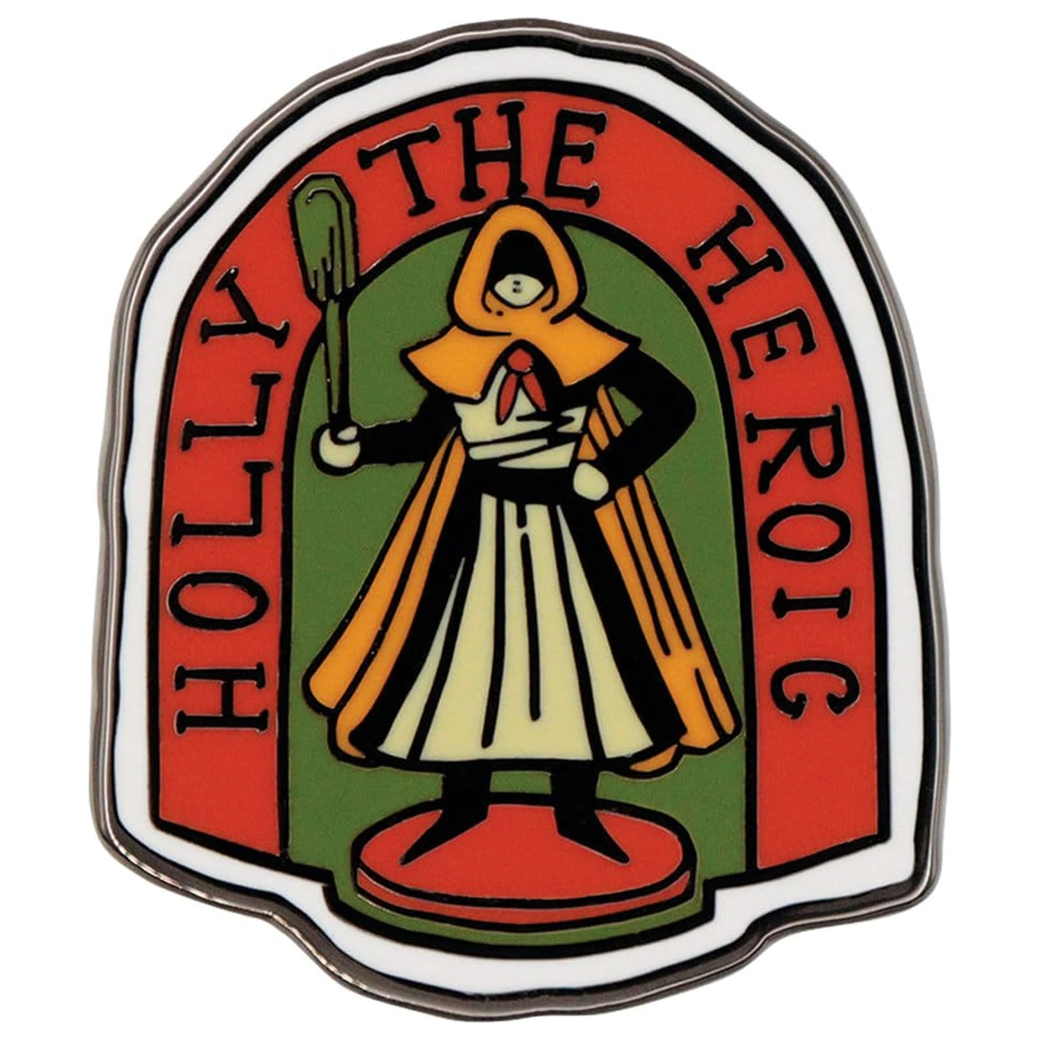 Stranger Things značka Pin Badge Holly The Heroic Limited Edition fotografija izdelka