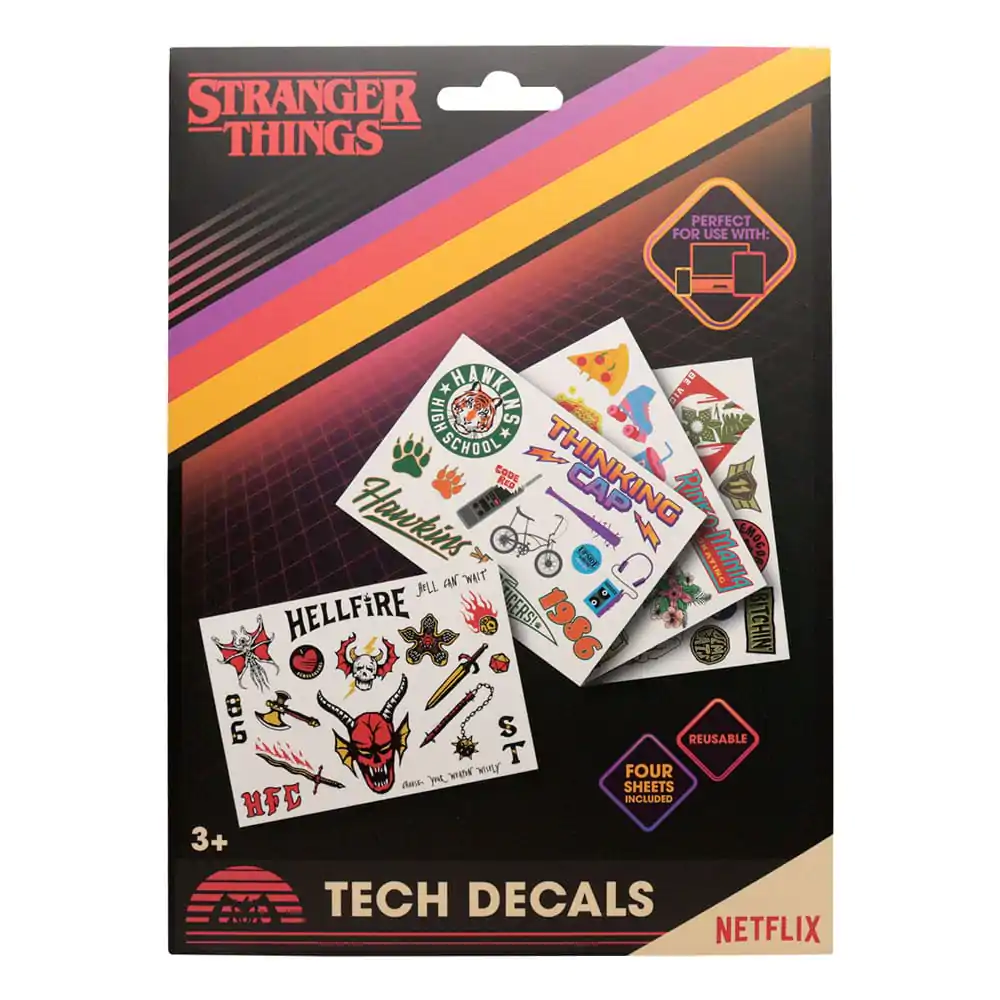 Stranger Things paket nalepk za tehnologijo fotografija izdelka