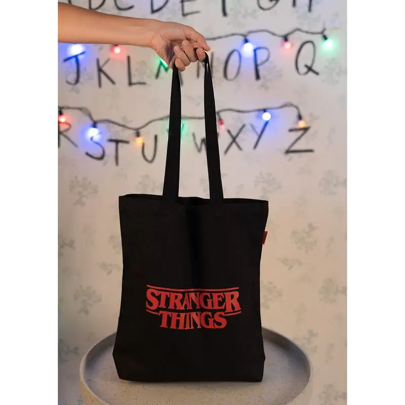 Nakupovalna vrečka Stranger Things Logo fotografija izdelka