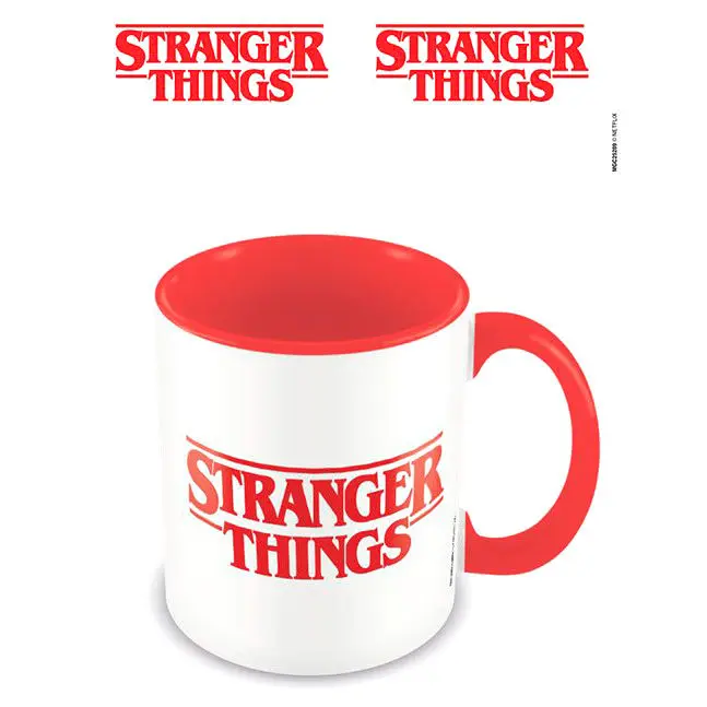 Stranger Things Barvni Notranji Vrček Logo fotografija izdelka