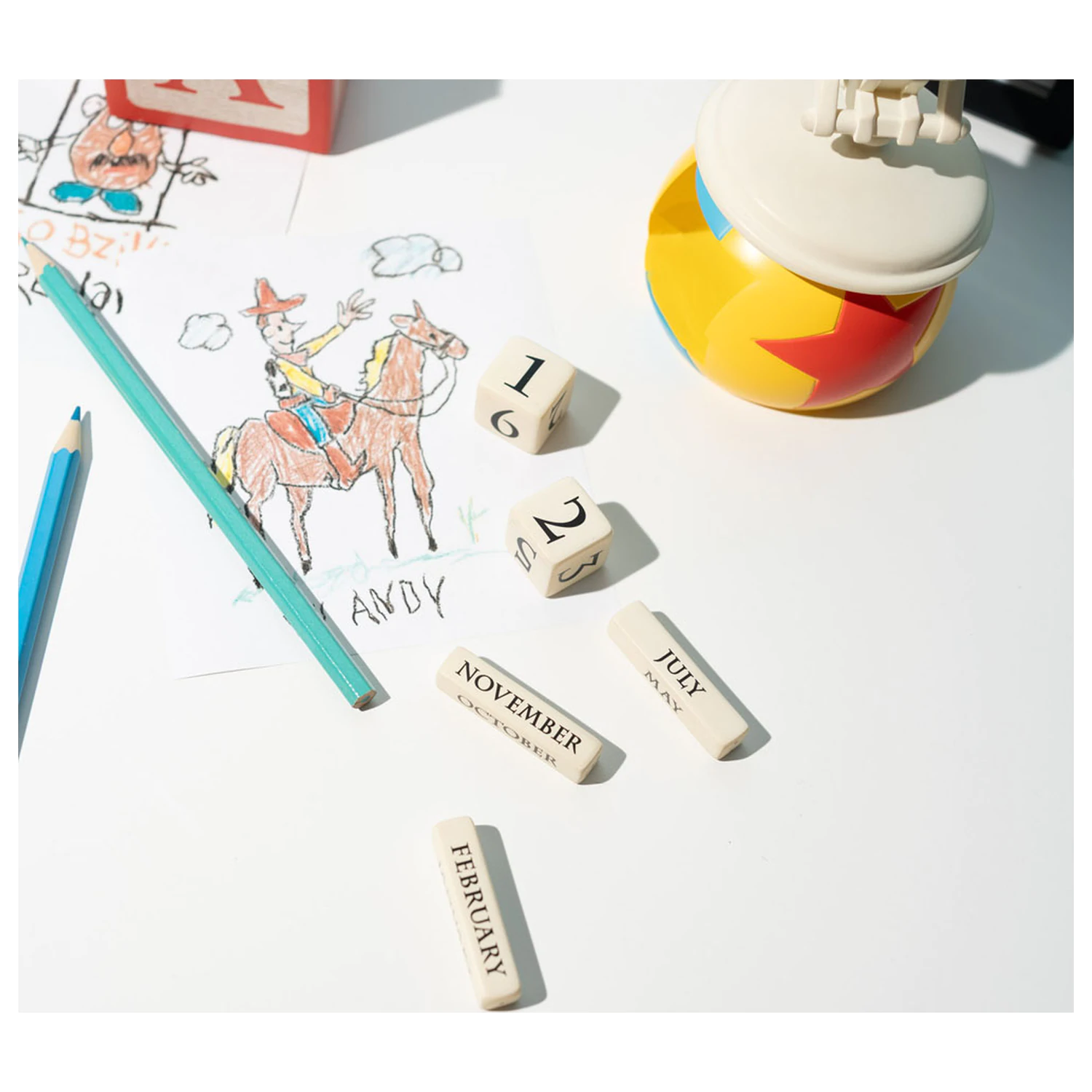 Stranger Things 3D večni koledar Luxo Jr. fotografija izdelka