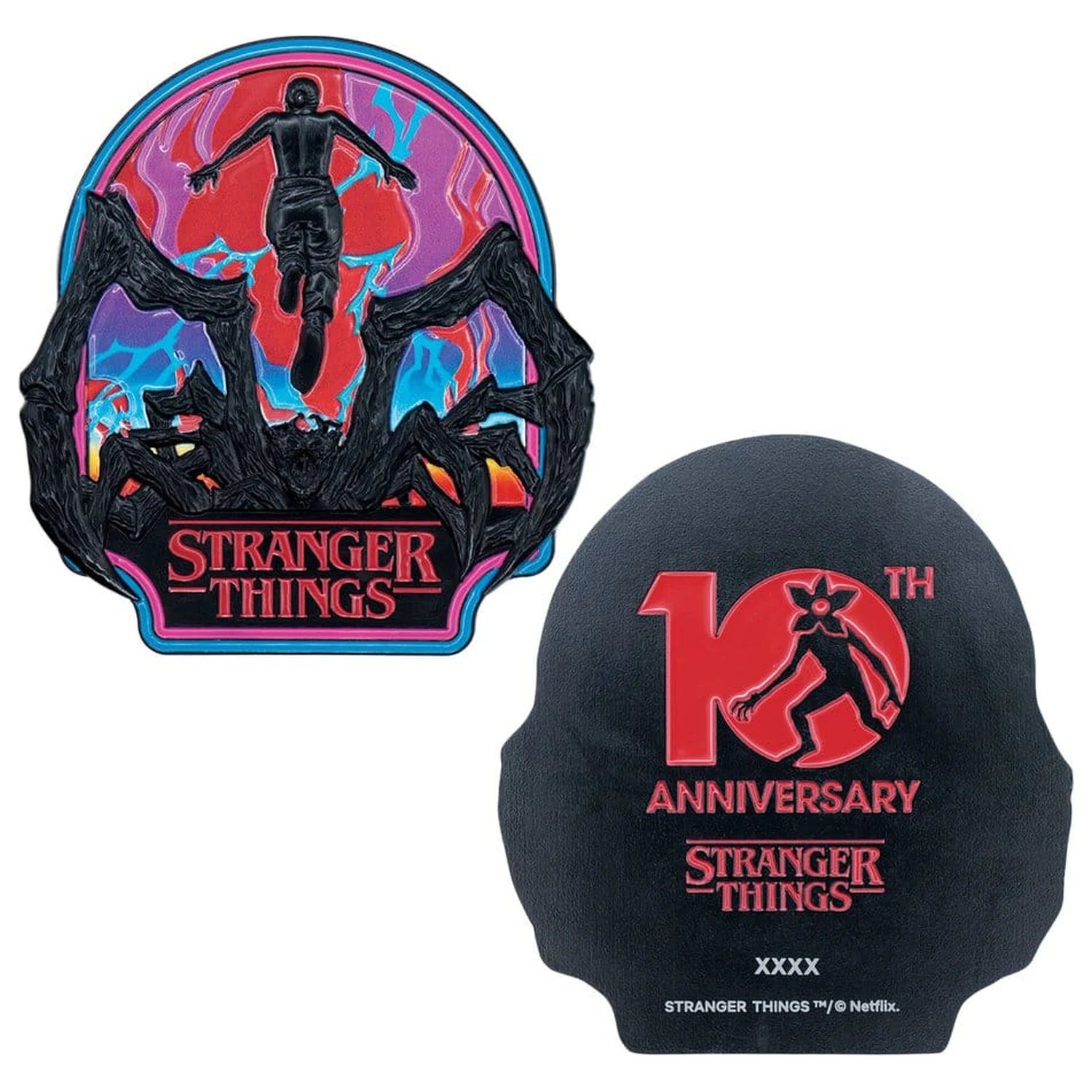 Stranger Things medaljon Eleven & Mind Flayer omejena izdaja fotografija izdelka