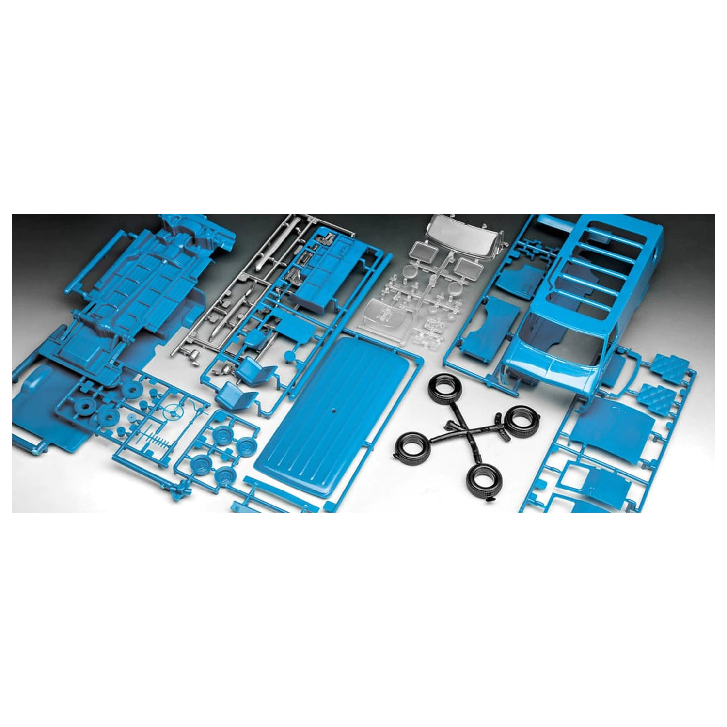 Stranger Things model komplet 1/25 Squawk Van 21 cm fotografija izdelka