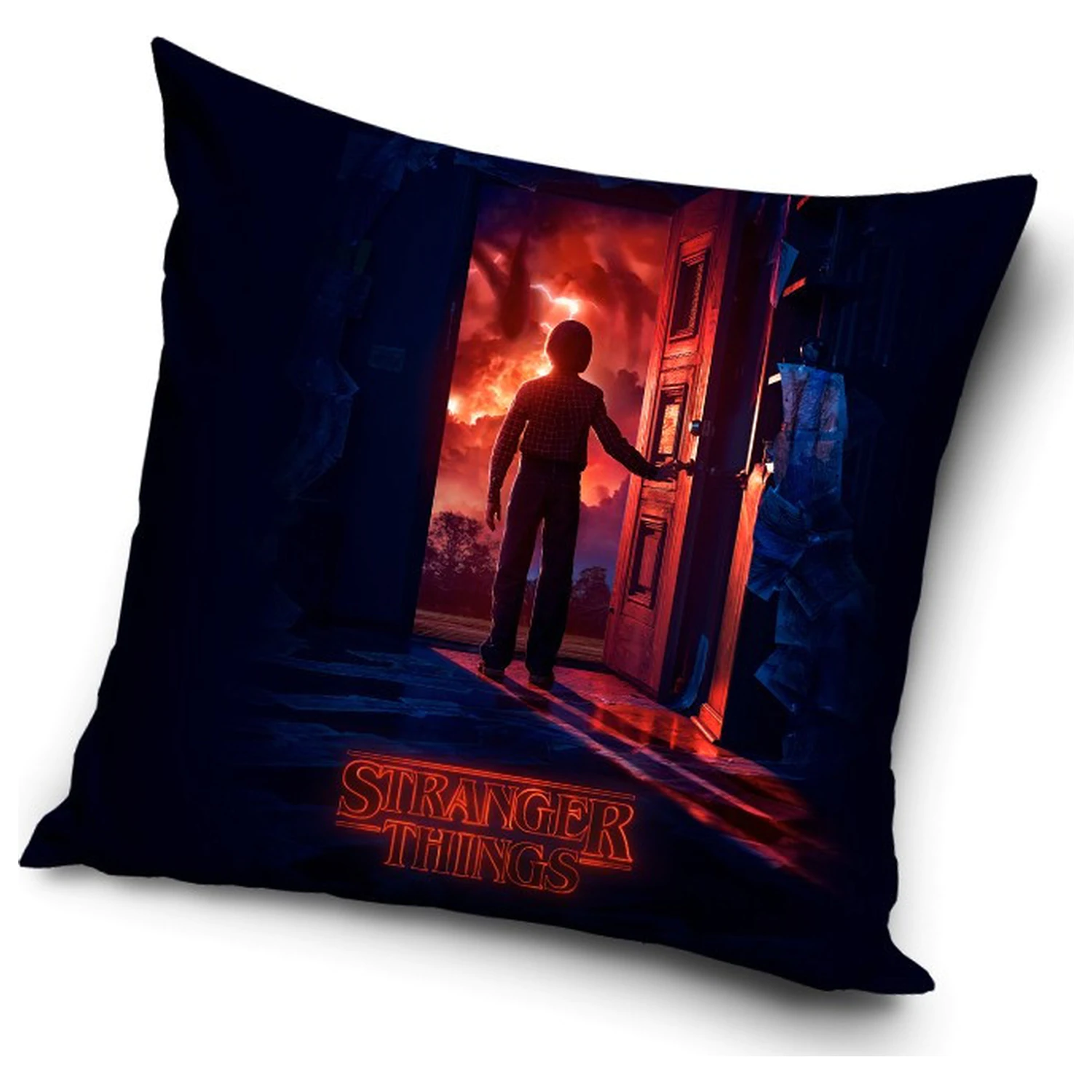 Stranger Things Open Door okrasni vzglavnik fotografija izdelka